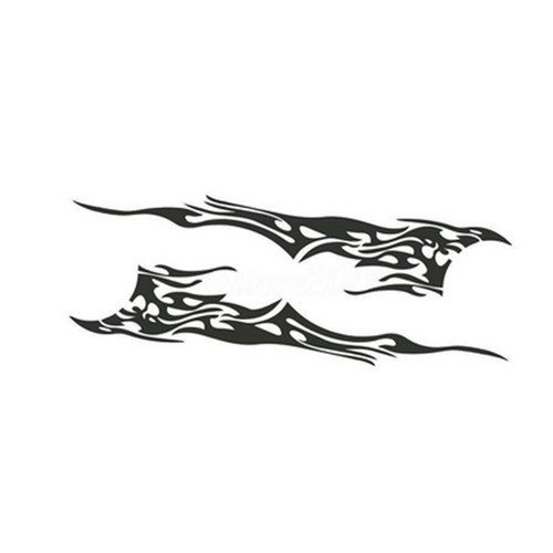 Vehicle decal flame - decal,