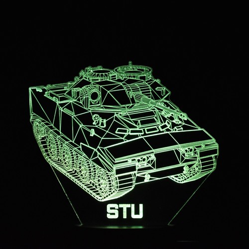 Tank night light - tank, |