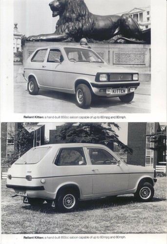 Reliant kitten 850 saloon - kitten,
