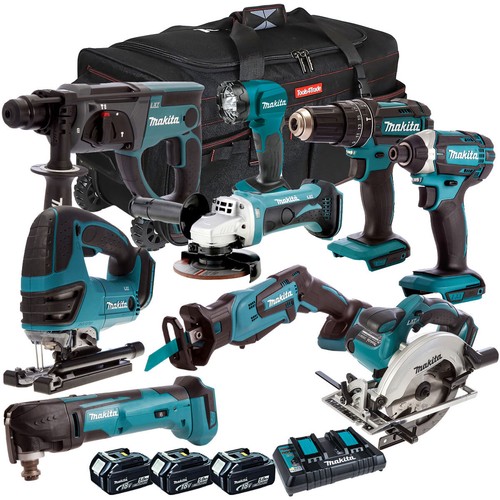 Makita 18v lxt piece - 9, combo