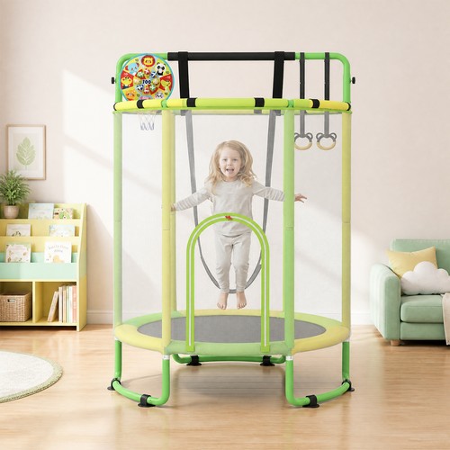 Purple toddler trampoline with - toddler,