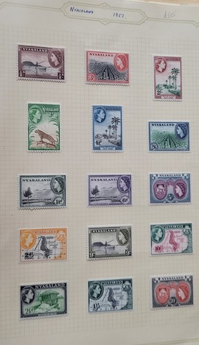 British nyasaland 1953 - british,