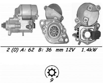 Genuine wai starter motor - genuine,