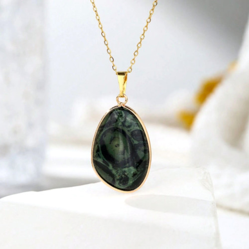 Natural stone oval - stone,