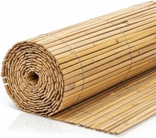 Bamboo slat fence screen - bamboo,