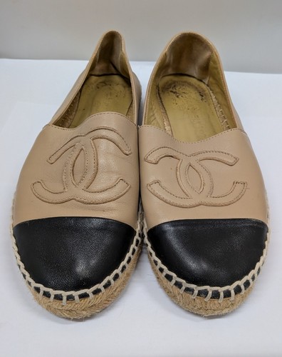 Chanel lambskin espadrilles - lambskin,