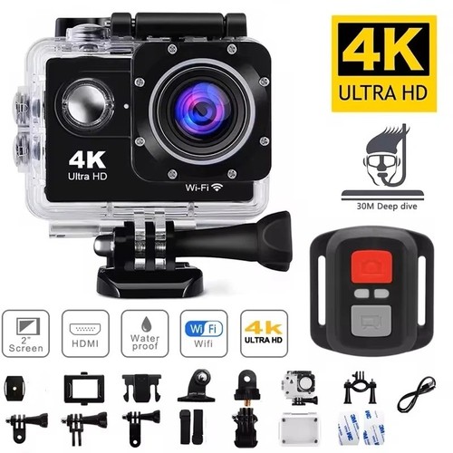 Waterproof action camera - action, 4k
