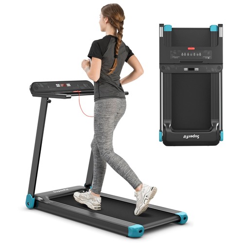 Indoor folding treadmill - folding,