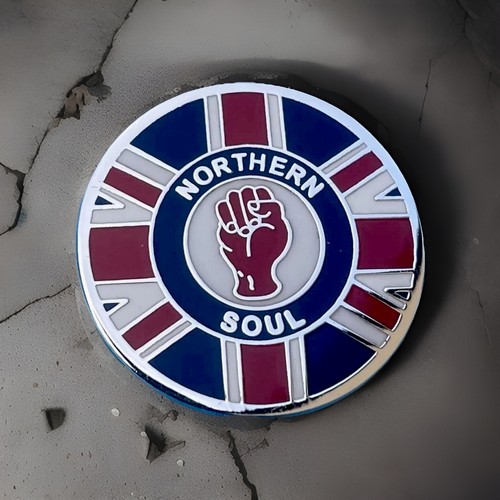 Northern soul pin badge - northern,
