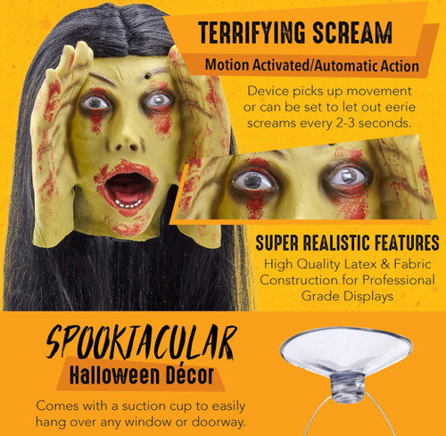 Scary peeper screaming - screaming, banshee