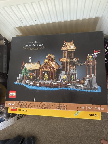 Lego ideas viking village - viking,