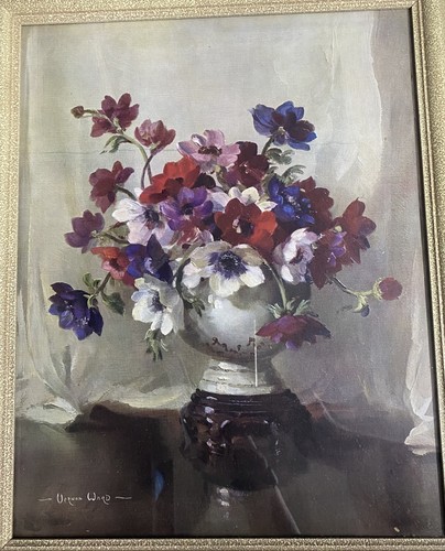 Vintage framed art print - art,
