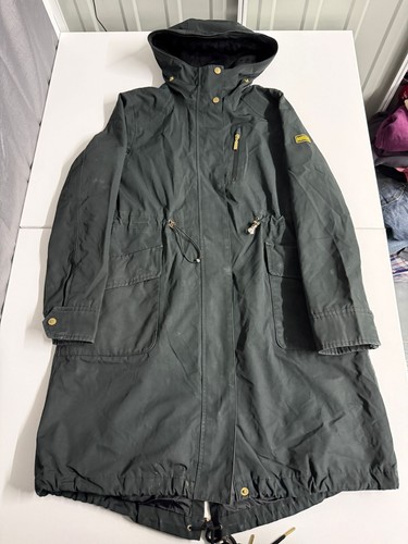 Ladies barbour wax parka - ladies,