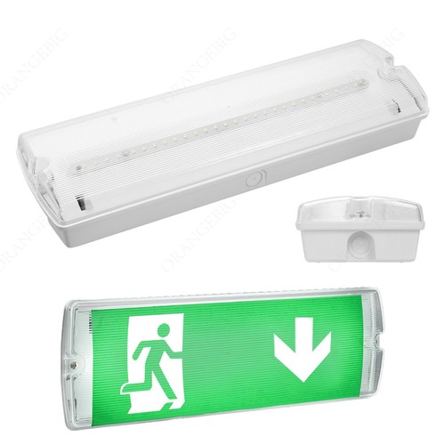 Led emergency light bulkhead - led,