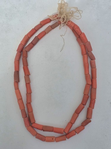 Yoruba coral beads - coral, nigeria