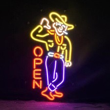 Las Vegas Vis Cowboy Open Neon