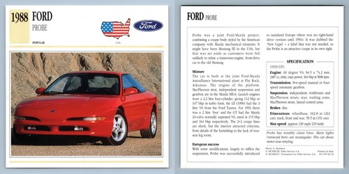 Ford probe 1988 popular - 1988,