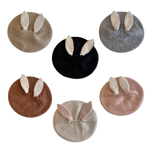 Classy beret rabbit ears - beret,