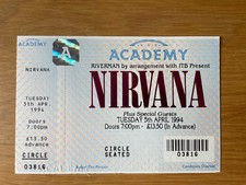 Genuine Nirvana Ticket April