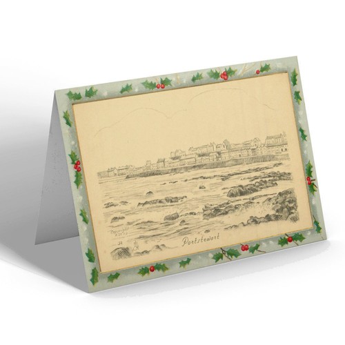 Christmas card vintage ireland - christmas,