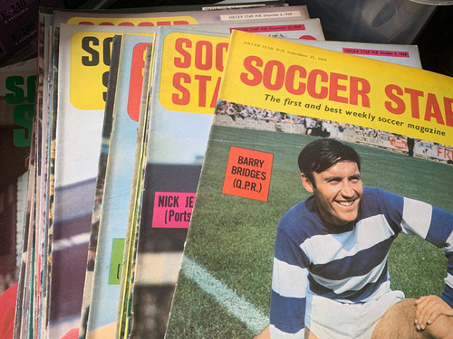 Soccer star vintage football - star,
