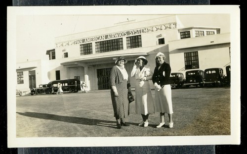 Vintage photo pan american - photo,