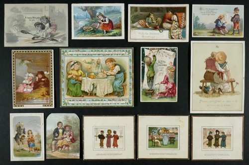 Victorian edwardian cards - victorian,