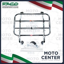 Chrome Front Rack FACO PIAGGIO