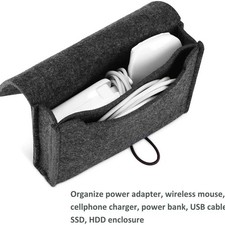 Felt Electronics Organizer