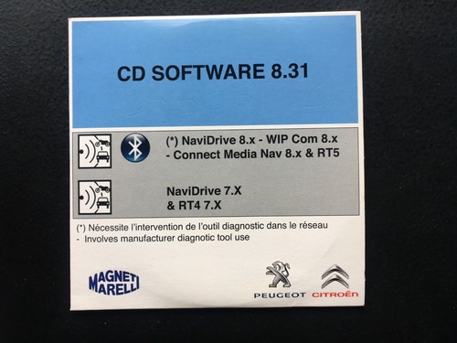 Peugeot citroen software - cd,