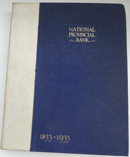 National Provincial Bank 1833-1933 Hartley Withers Illustrtaed