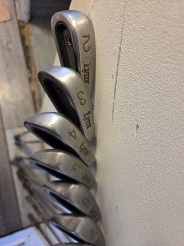 Vintage golf clubs lynx - -,