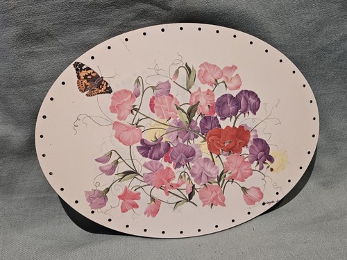 Vintage melamine iris - melamine,