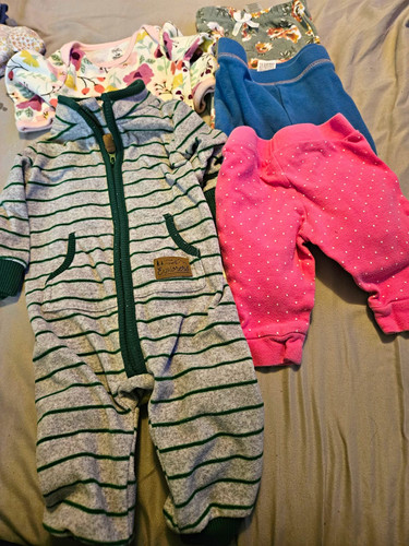 Lot set baby girl clothes - of,
