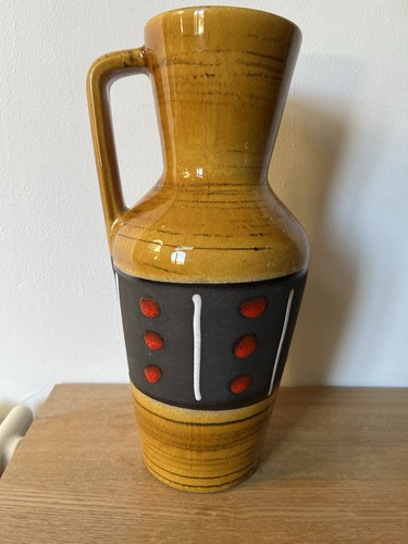 Vintage yellow scheurich mid - yellow,