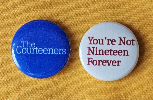 Courteeners two 25mm button