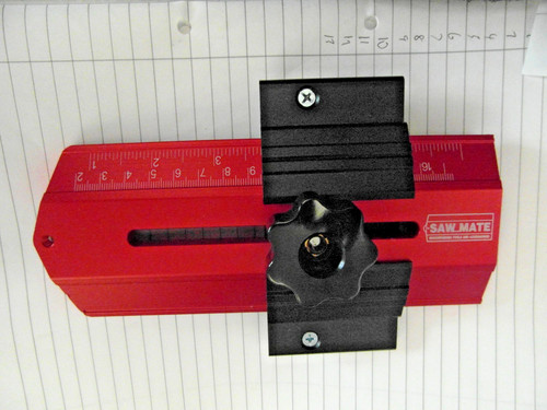 Table saw jig guide - table, narrow