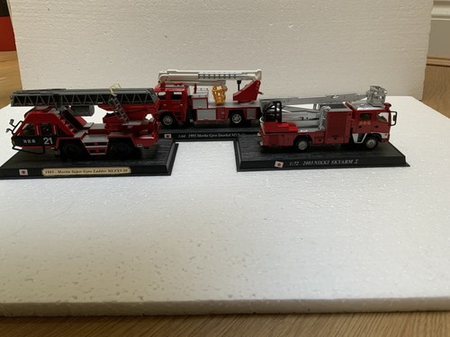 Three japanese fire engines - three,