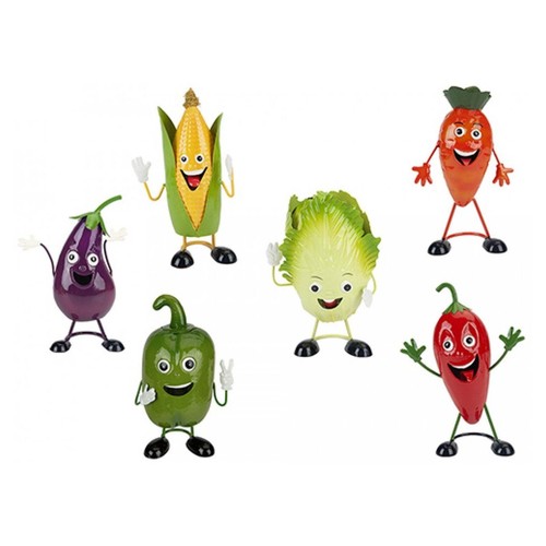 Wobbly metal vegetable garden - wobbly,