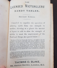 1920 THE LICENSED VICTUALLERS