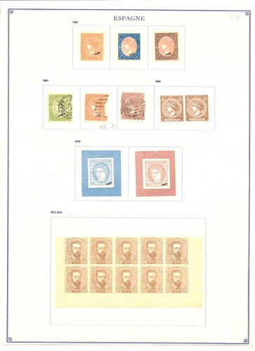Spain fournier forgery affixed - fournier, forgery-affixed