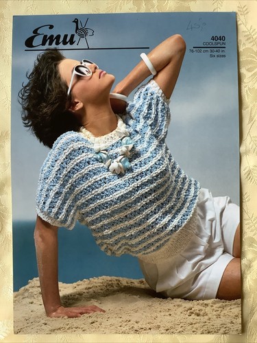 Emu coolspun knitting - knitting, pattern