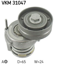 TENSIONER PULLEY, V-RIBBED BELT SKF VKM 31047 CENTRE,CENTRE RIGHT,UPPER LEFT FOR