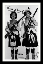 Laurel & Hardy Autographed