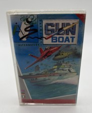 GUN BOAT - Alternative Software -  Commodore 64 C64 C128 Cassette