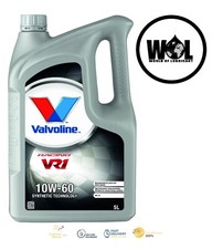 10W60 Premium Semi Synthetic Engine Oil SL ACEA A3 B4 Valvoline VR1 Racing UK