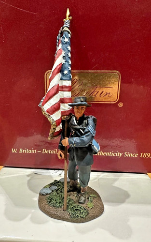 Britains union colour bearer - colour,