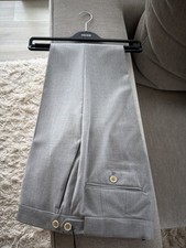 REISS FLANNEL MIXER TROUSERS