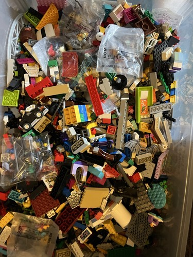 Mixed lego shapes colours - lego, shapes,