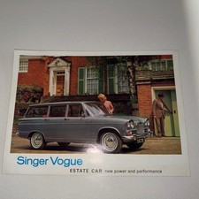 SINGER VOGUE ESTATE Car Sales